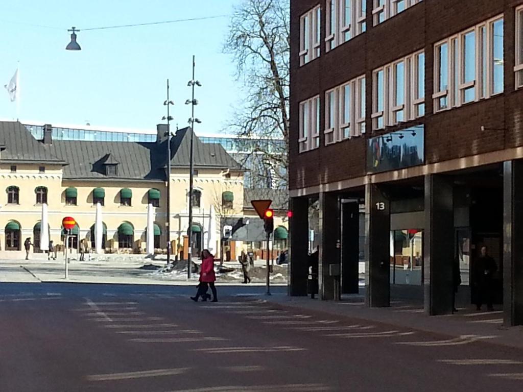 Vandrarhem Uppsala Centralstation Dış mekan fotoğraf
